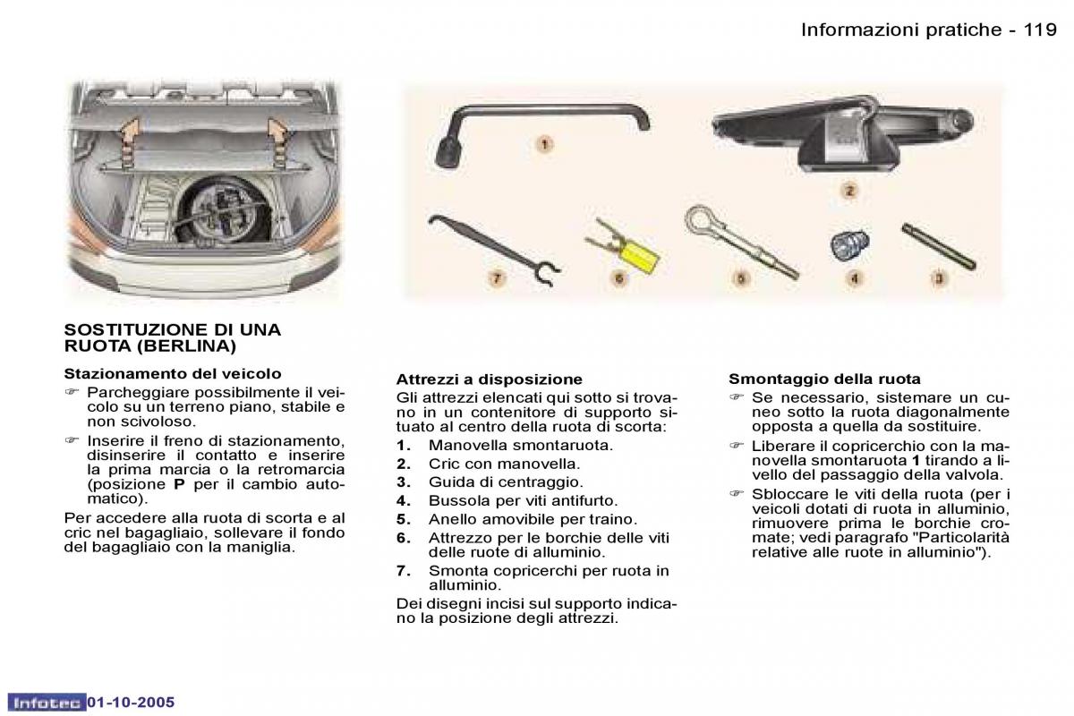 Peugeot 307 manuale del proprietario / page 131