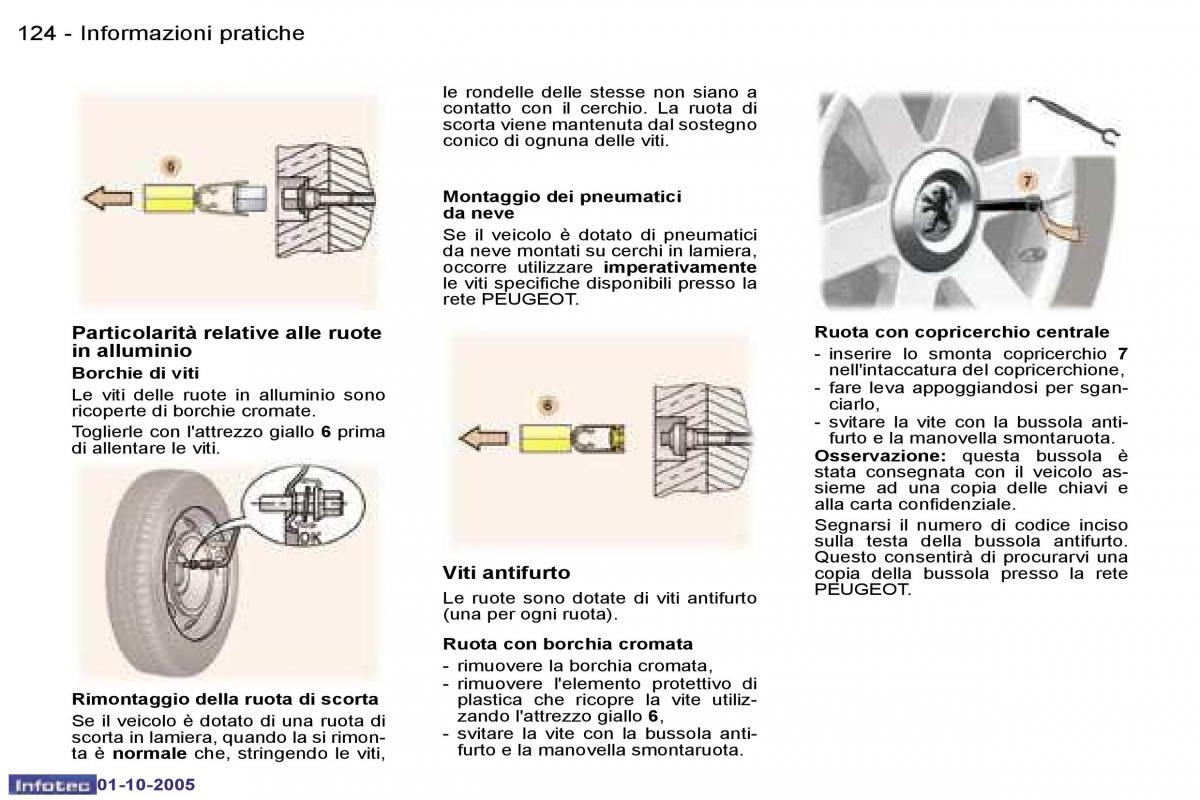 Peugeot 307 manuale del proprietario / page 133