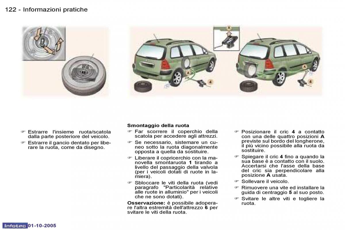 Peugeot 307 manuale del proprietario / page 135