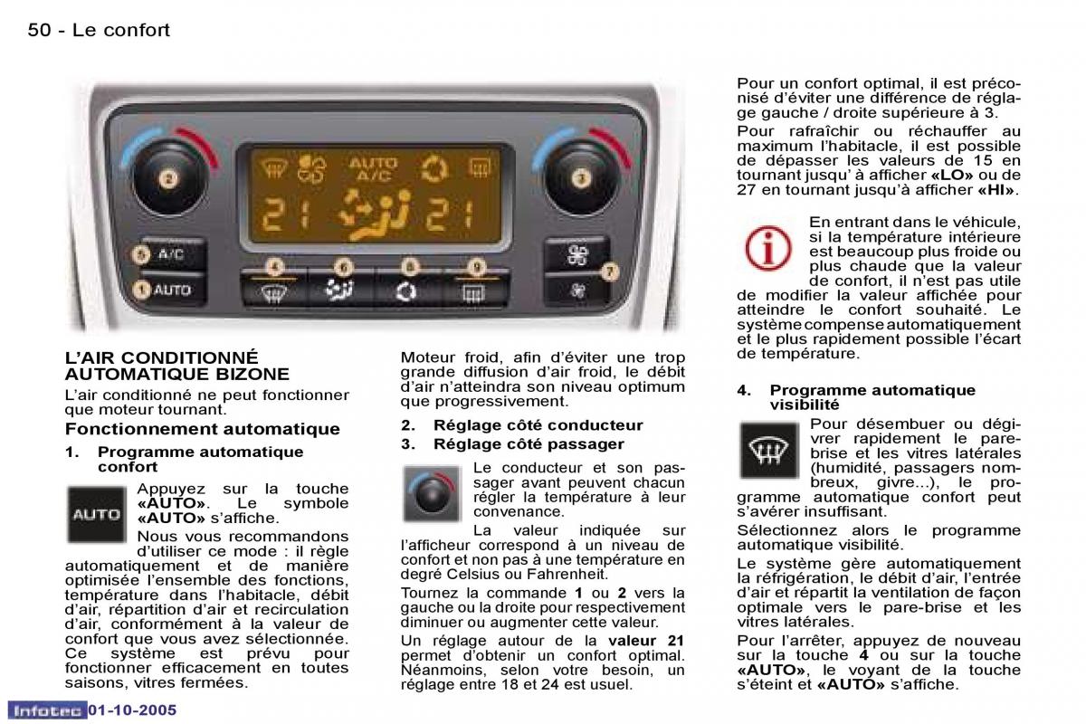 Peugeot 307 manuel du proprietaire / page 51