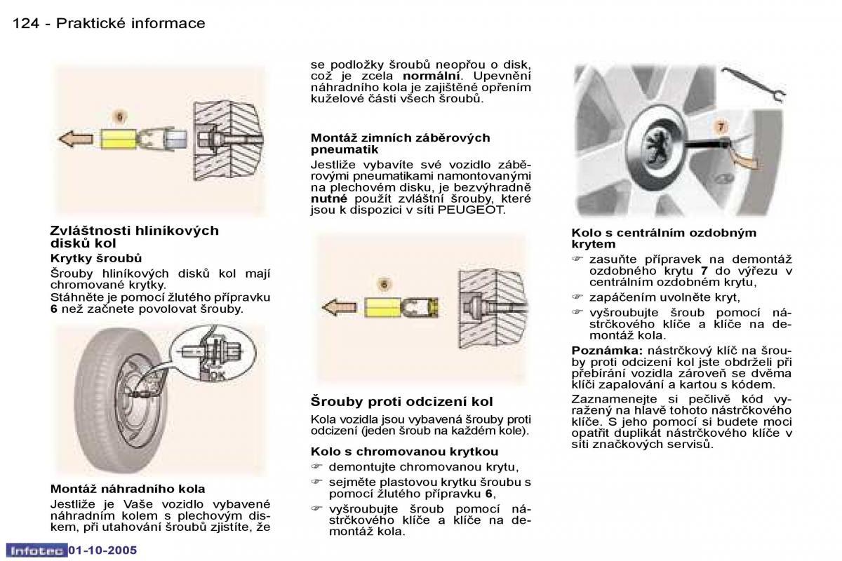 Peugeot 307 navod k obsludze / page 135