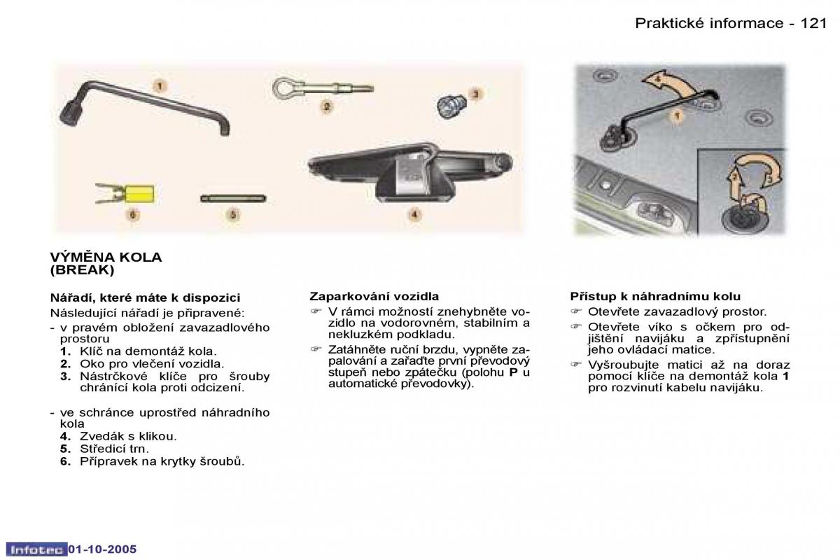 Peugeot 307 navod k obsludze / page 136