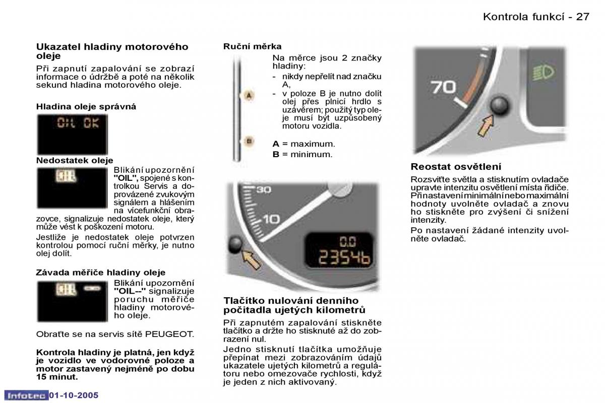 Peugeot 307 navod k obsludze / page 24