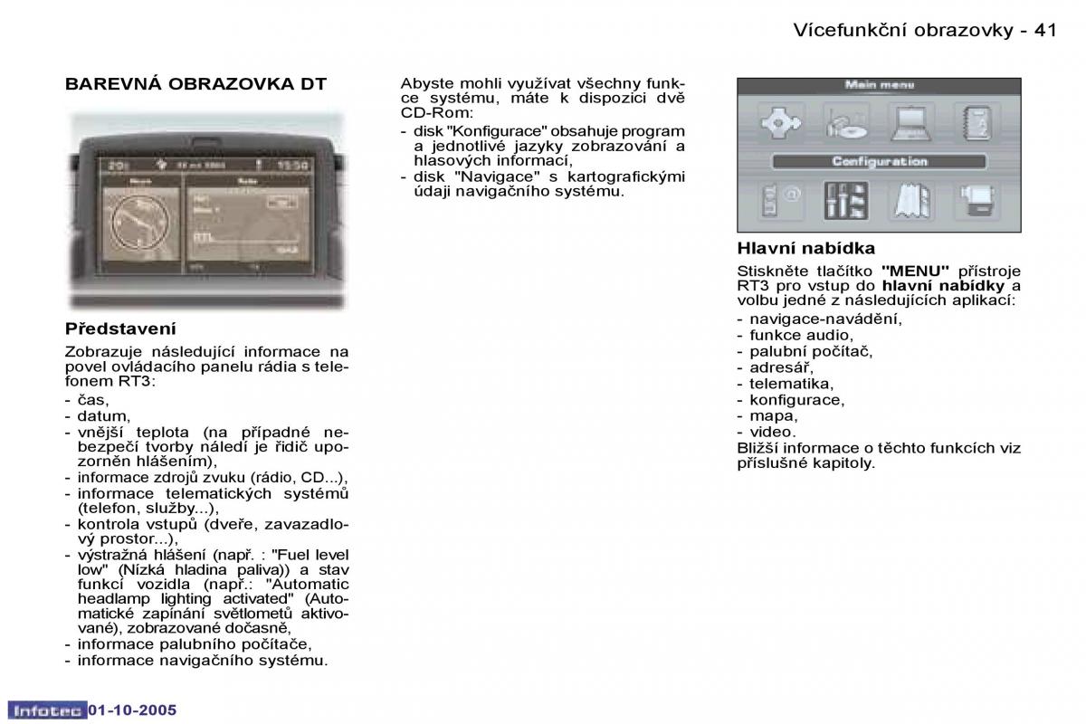 Peugeot 307 navod k obsludze / page 43