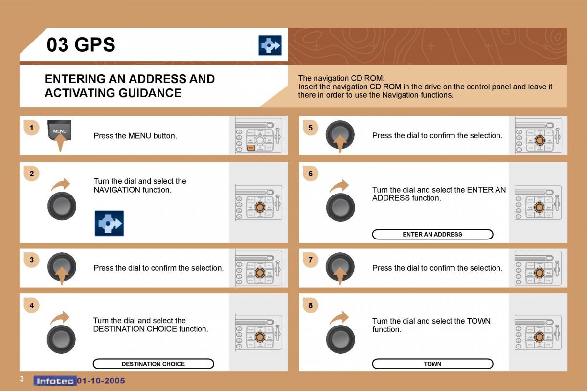 Peugeot 307 owners manual / page 174