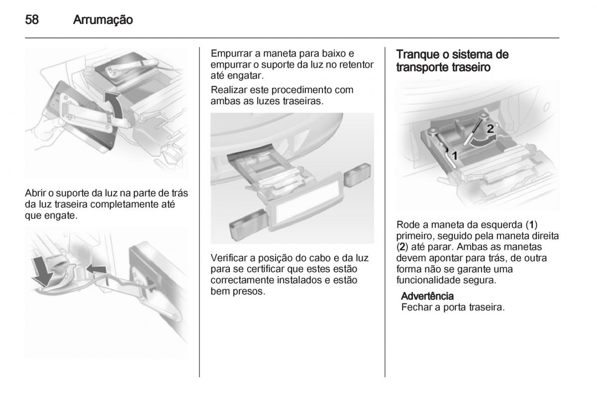 Opel Corsa D manual del propietario / page 60