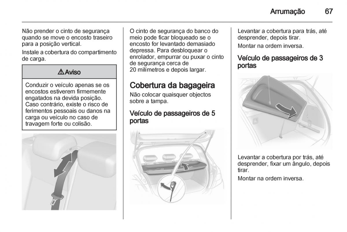 Opel Corsa D manual del propietario / page 69