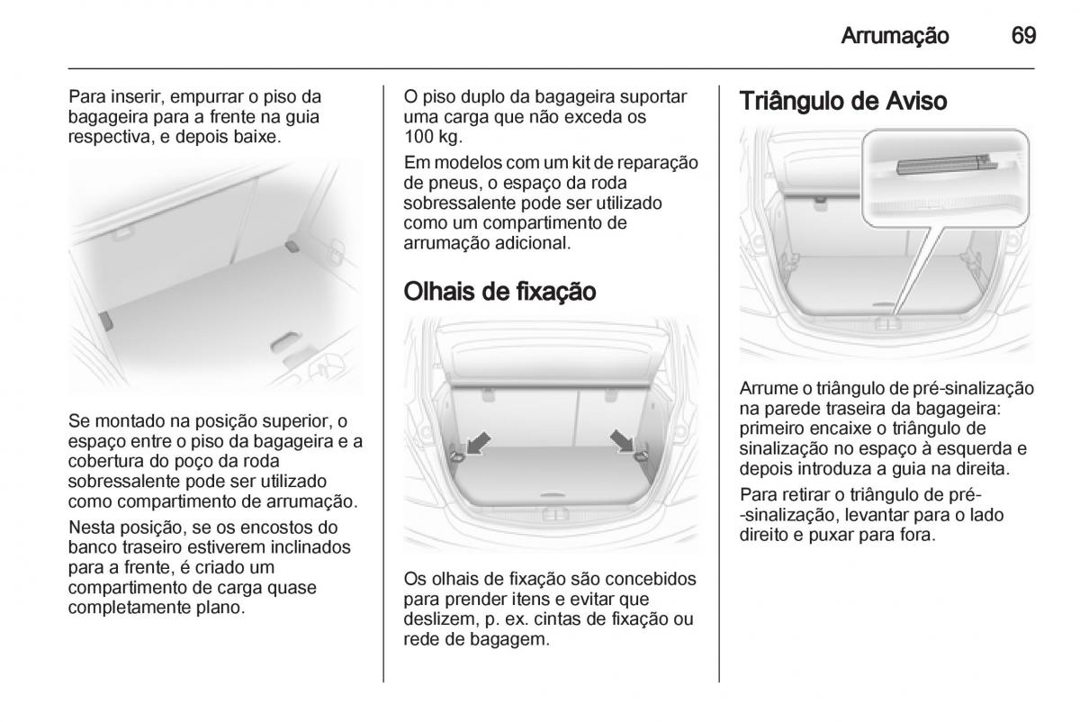 Opel Corsa D manual del propietario / page 71