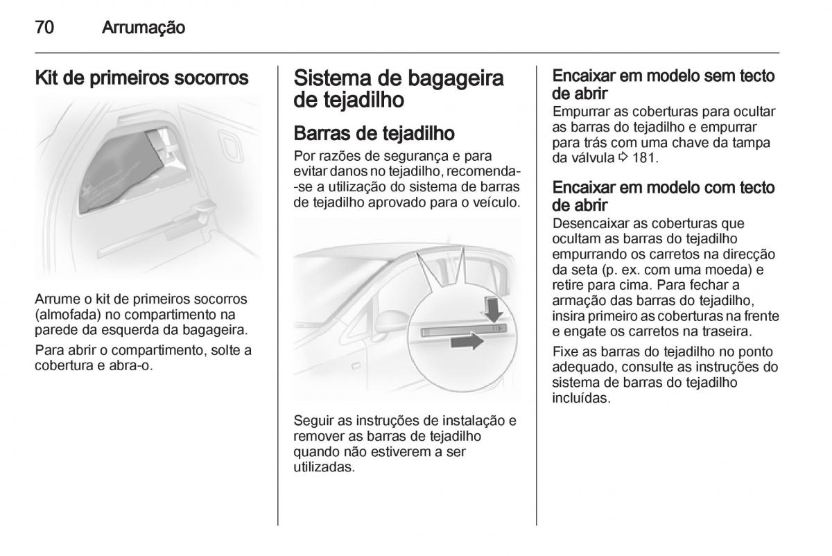 Opel Corsa D manual del propietario / page 72