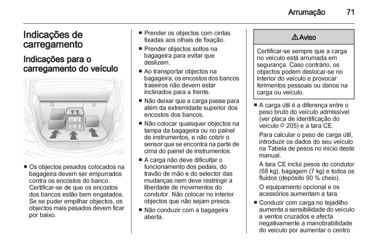 Opel Corsa D manual del propietario / page 73