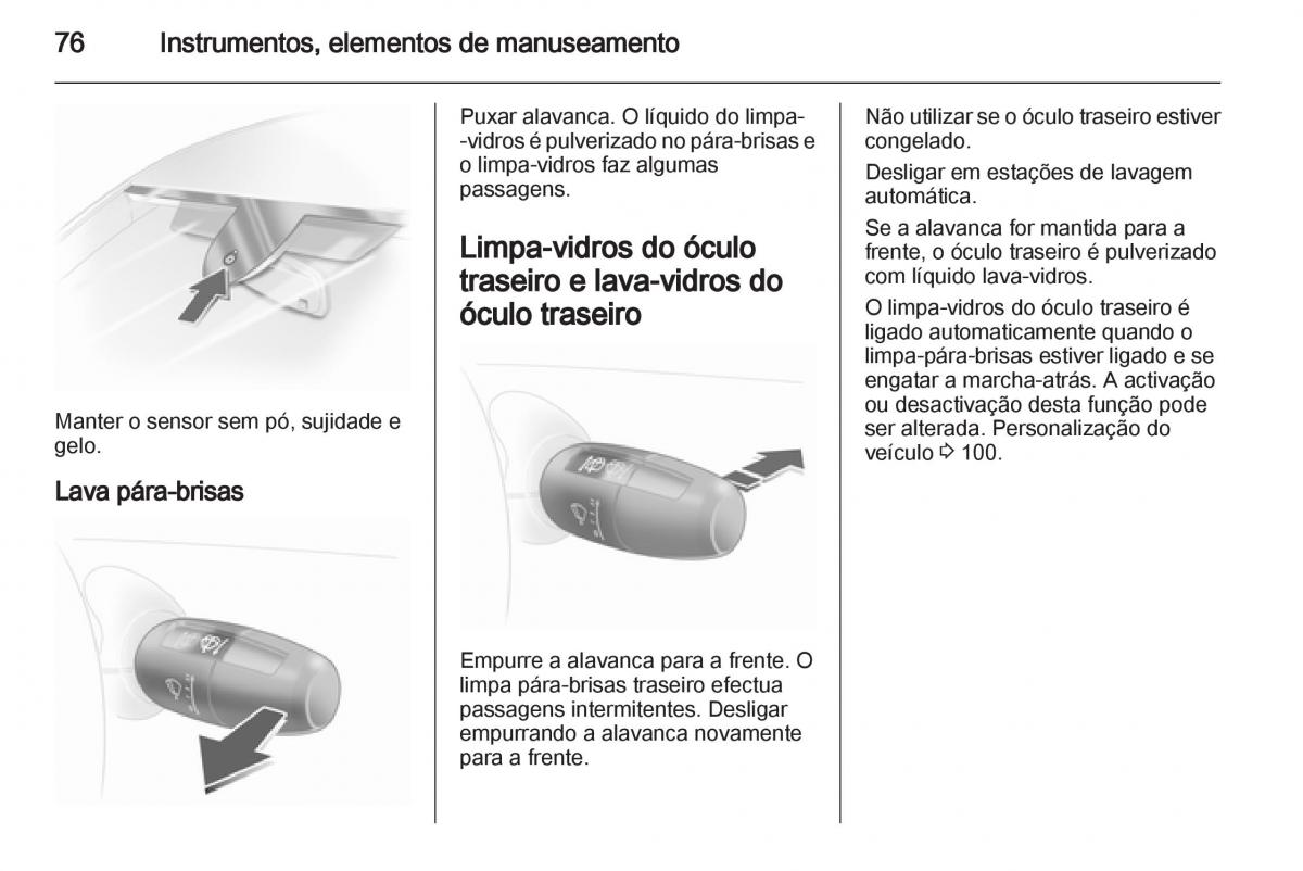 Opel Corsa D manual del propietario / page 78