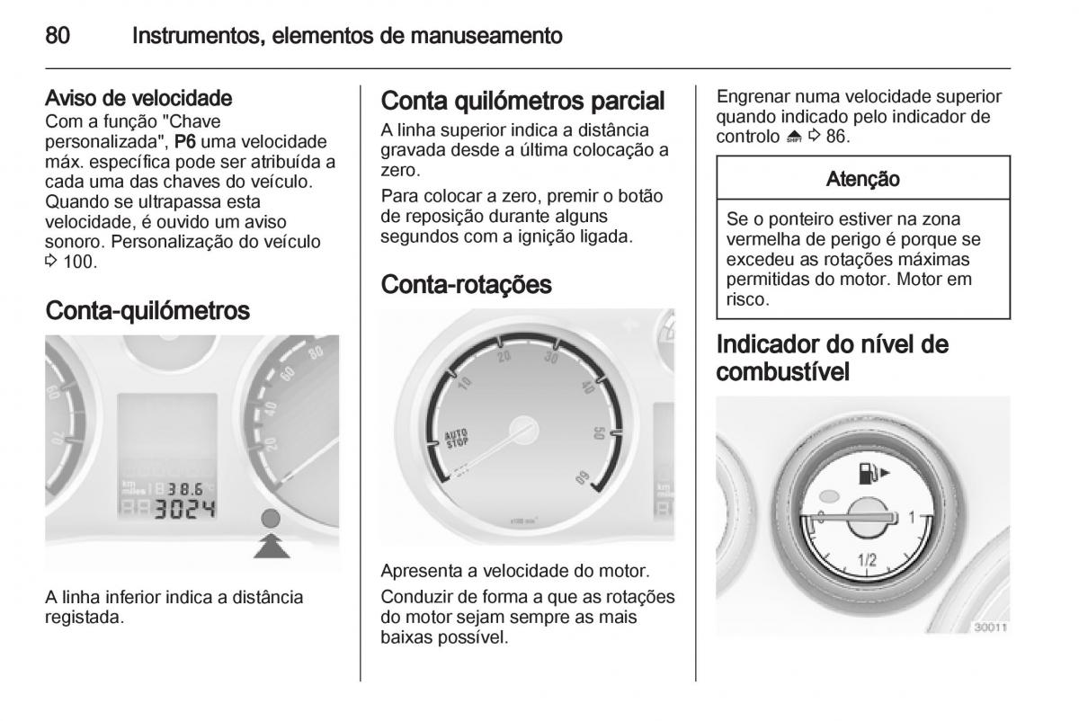 Opel Corsa D manual del propietario / page 82