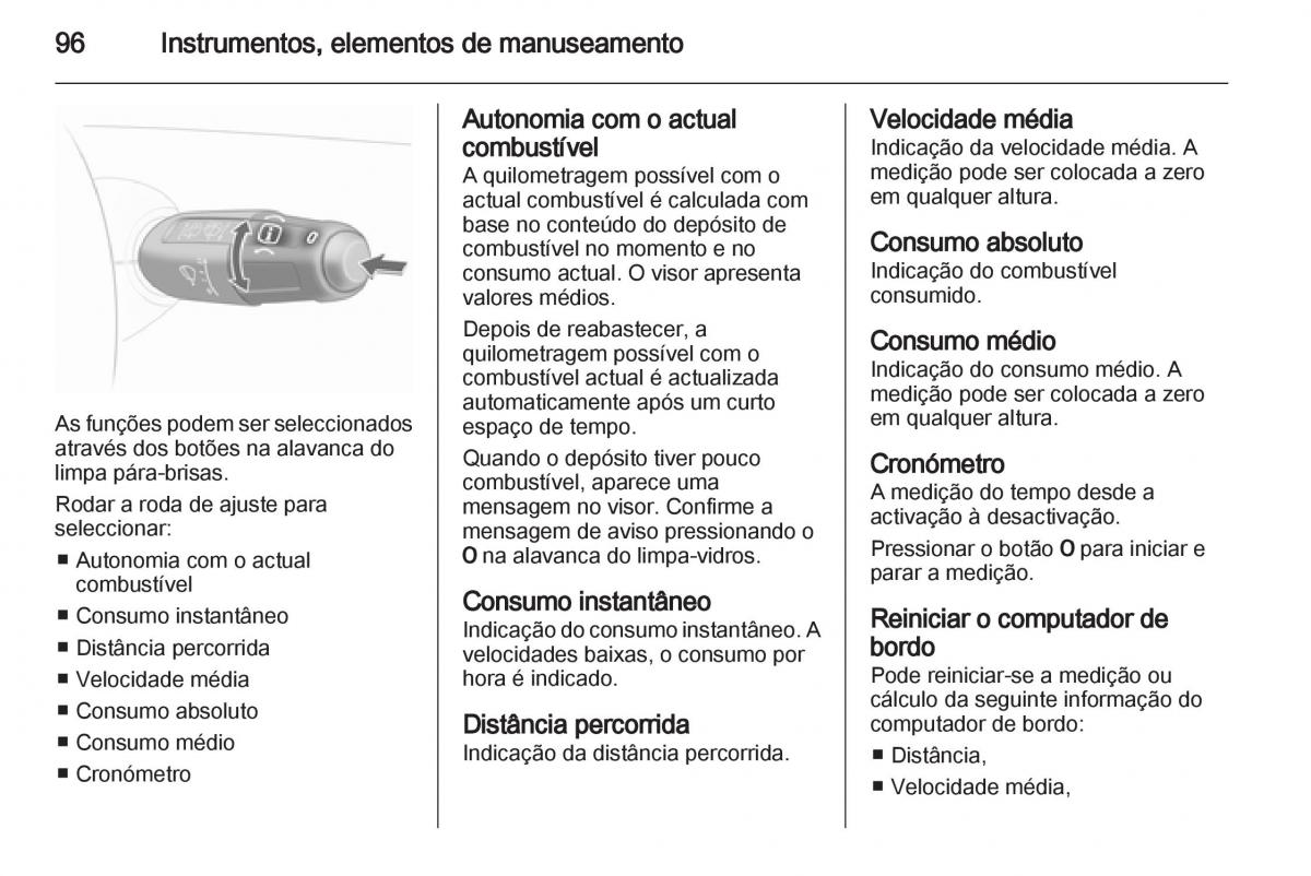 Opel Corsa D manual del propietario / page 98