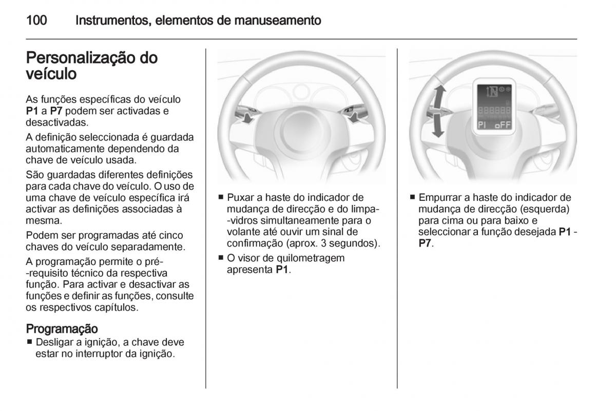 Opel Corsa D manual del propietario / page 102