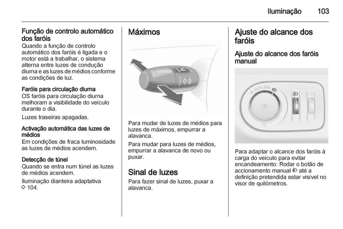 Opel Corsa D manual del propietario / page 105