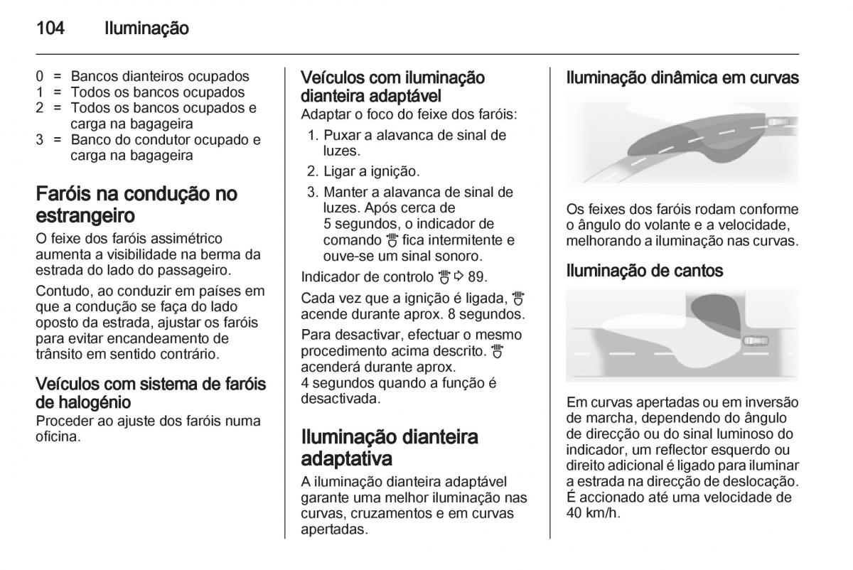 Opel Corsa D manual del propietario / page 106