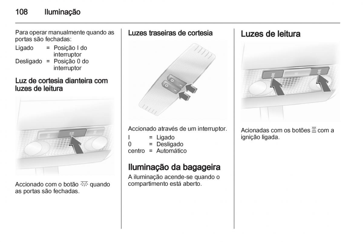 Opel Corsa D manual del propietario / page 110