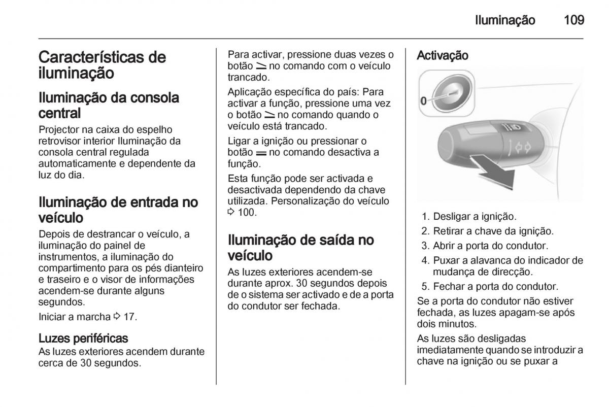 Opel Corsa D manual del propietario / page 111