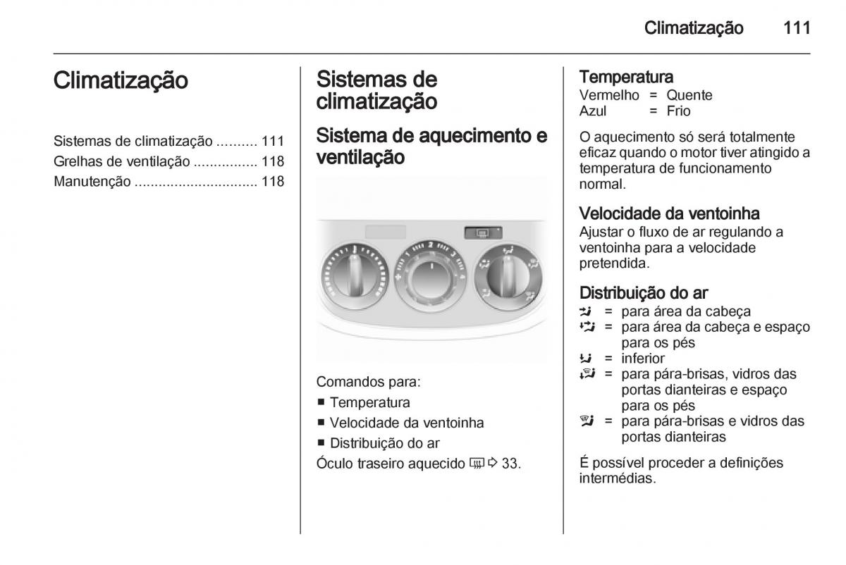 Opel Corsa D manual del propietario / page 113