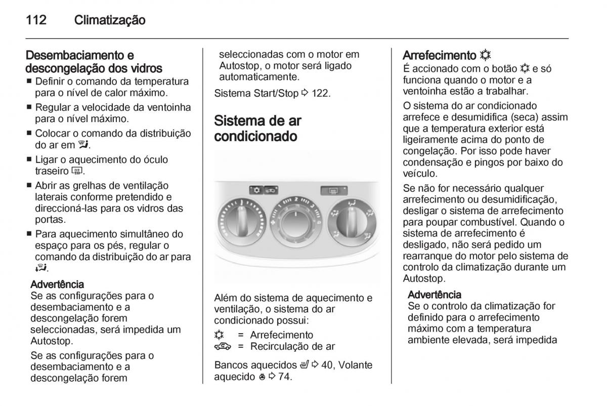 Opel Corsa D manual del propietario / page 114