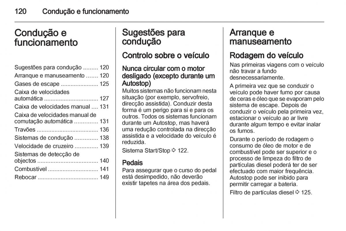 Opel Corsa D manual del propietario / page 122