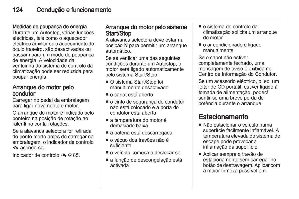 Opel Corsa D manual del propietario / page 126