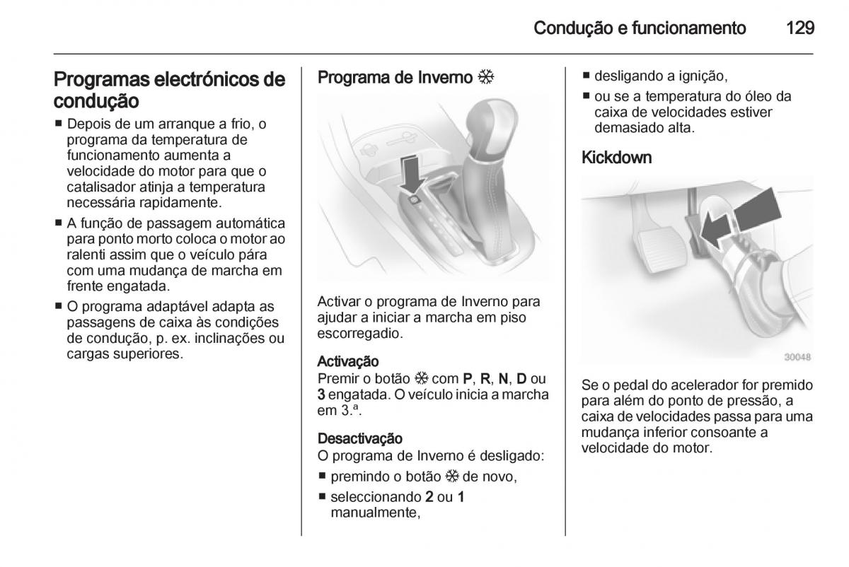 Opel Corsa D manual del propietario / page 131