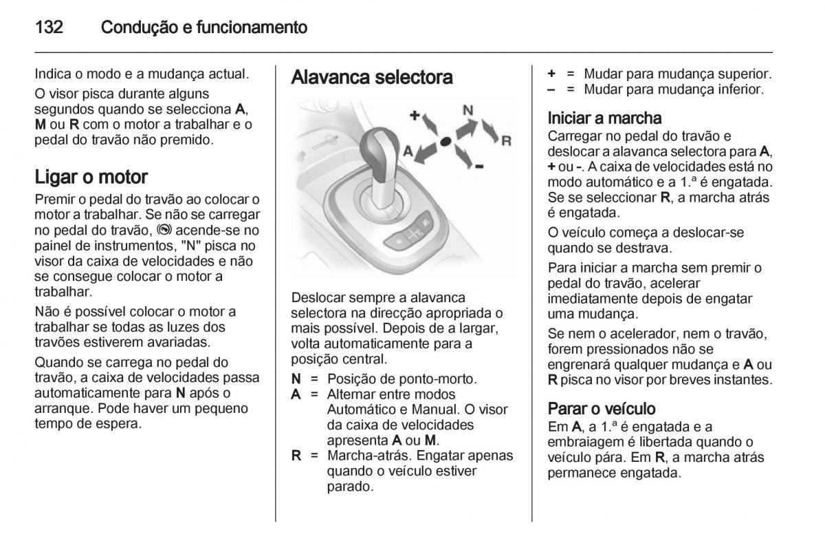 Opel Corsa D manual del propietario / page 134