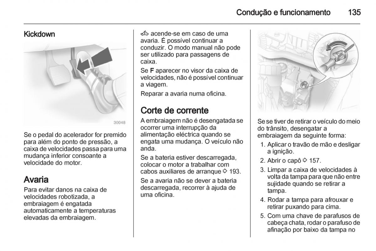 Opel Corsa D manual del propietario / page 137