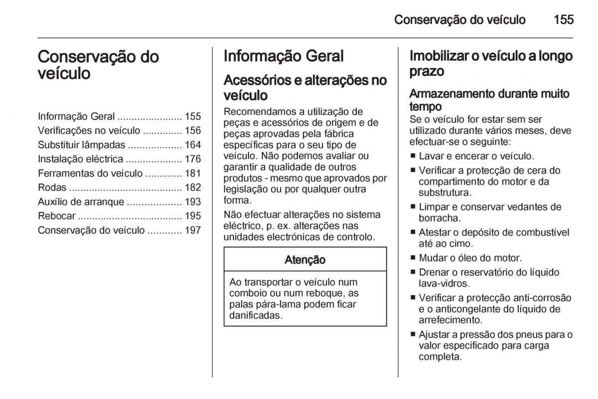 Opel Corsa D manual del propietario / page 157