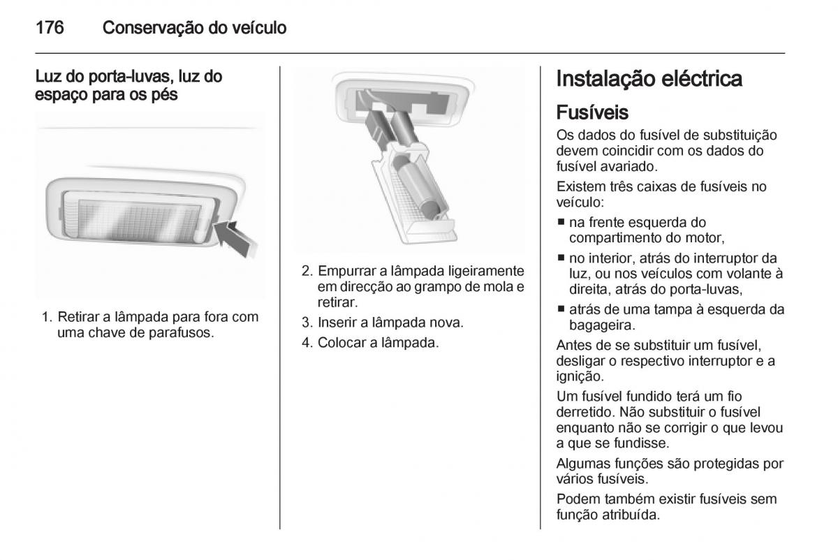 Opel Corsa D manual del propietario / page 178