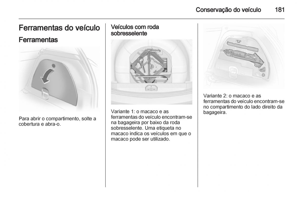 Opel Corsa D manual del propietario / page 183