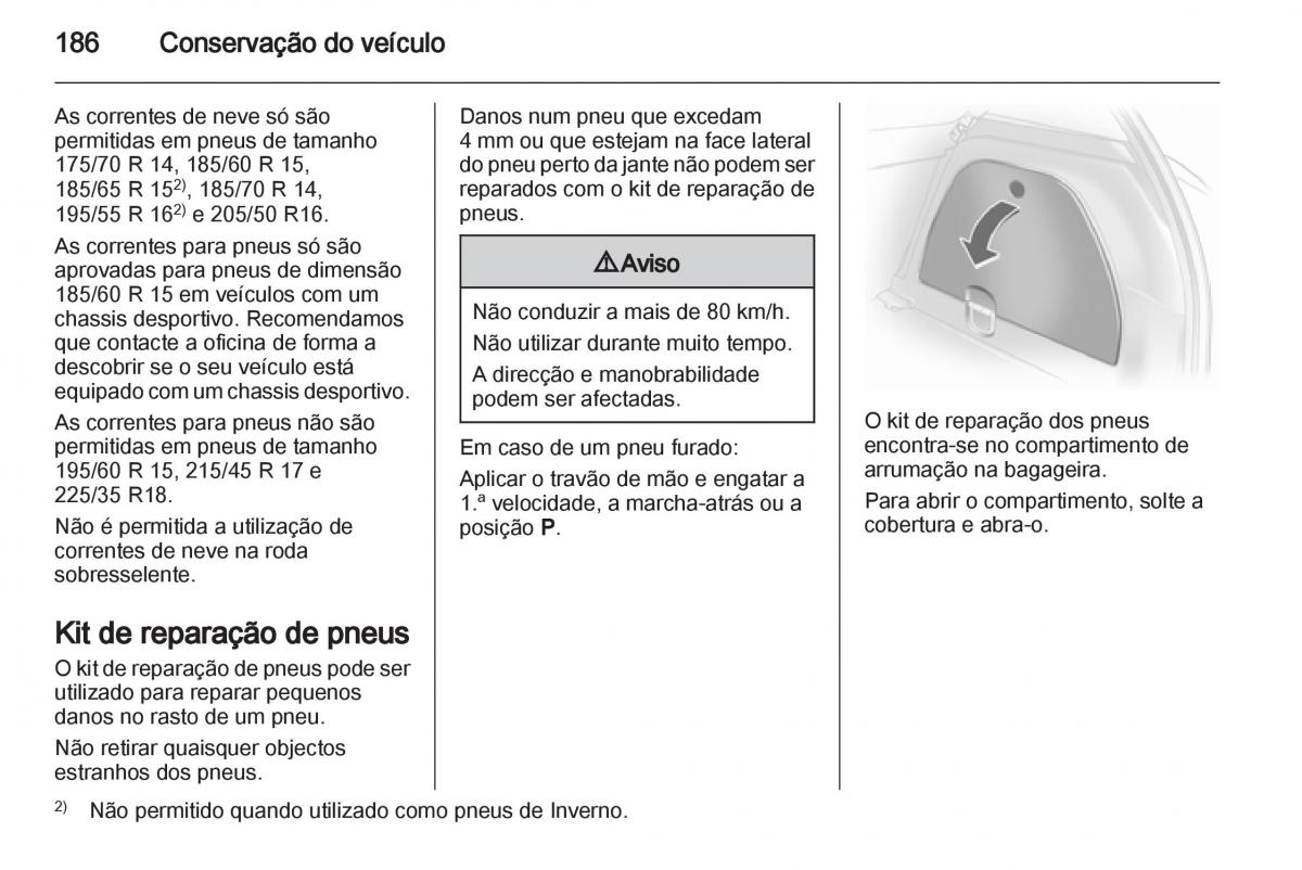 Opel Corsa D manual del propietario / page 188