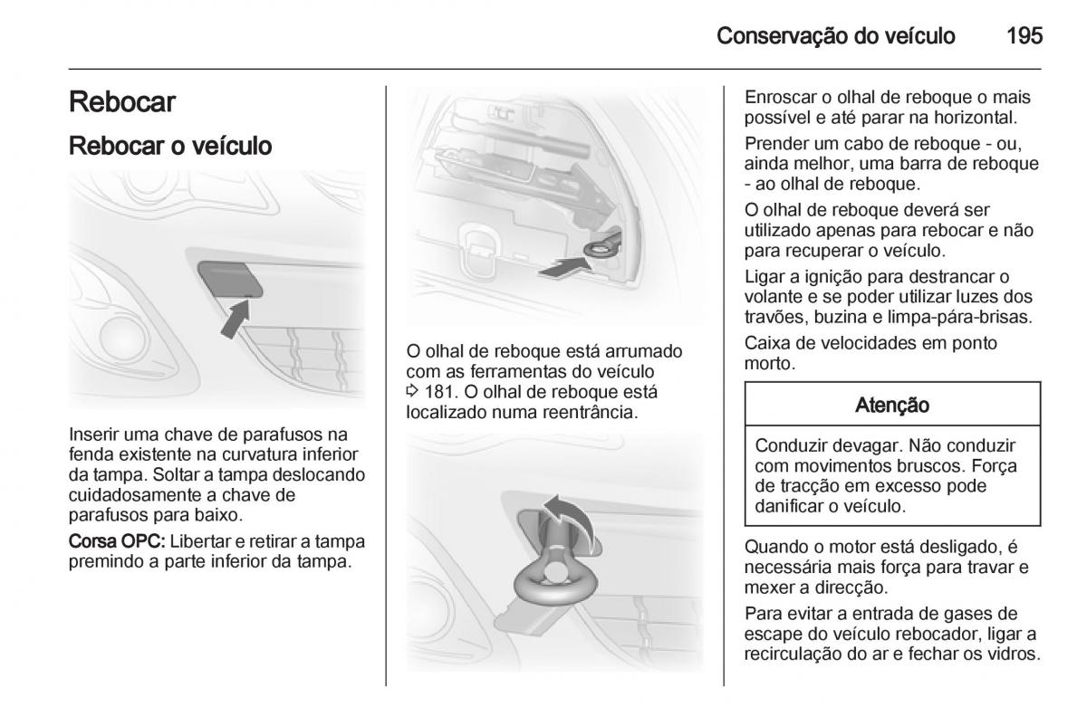 Opel Corsa D manual del propietario / page 197