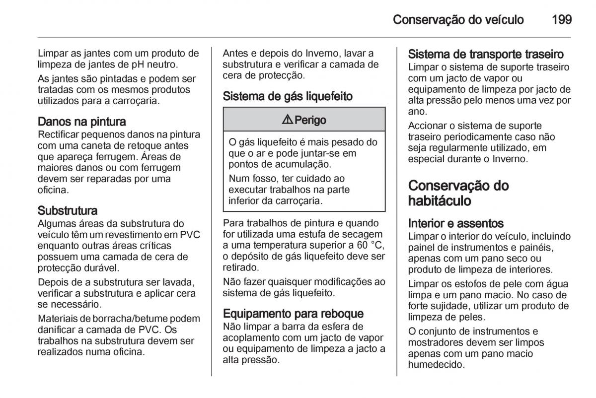 Opel Corsa D manual del propietario / page 201