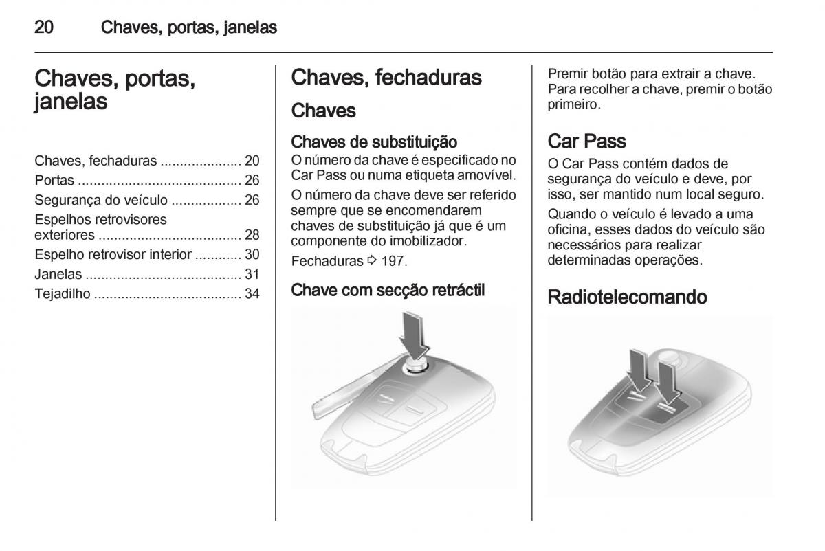 Opel Corsa D manual del propietario / page 22