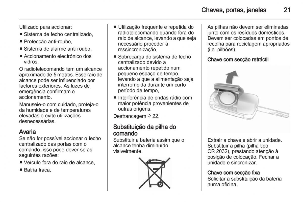 Opel Corsa D manual del propietario / page 23