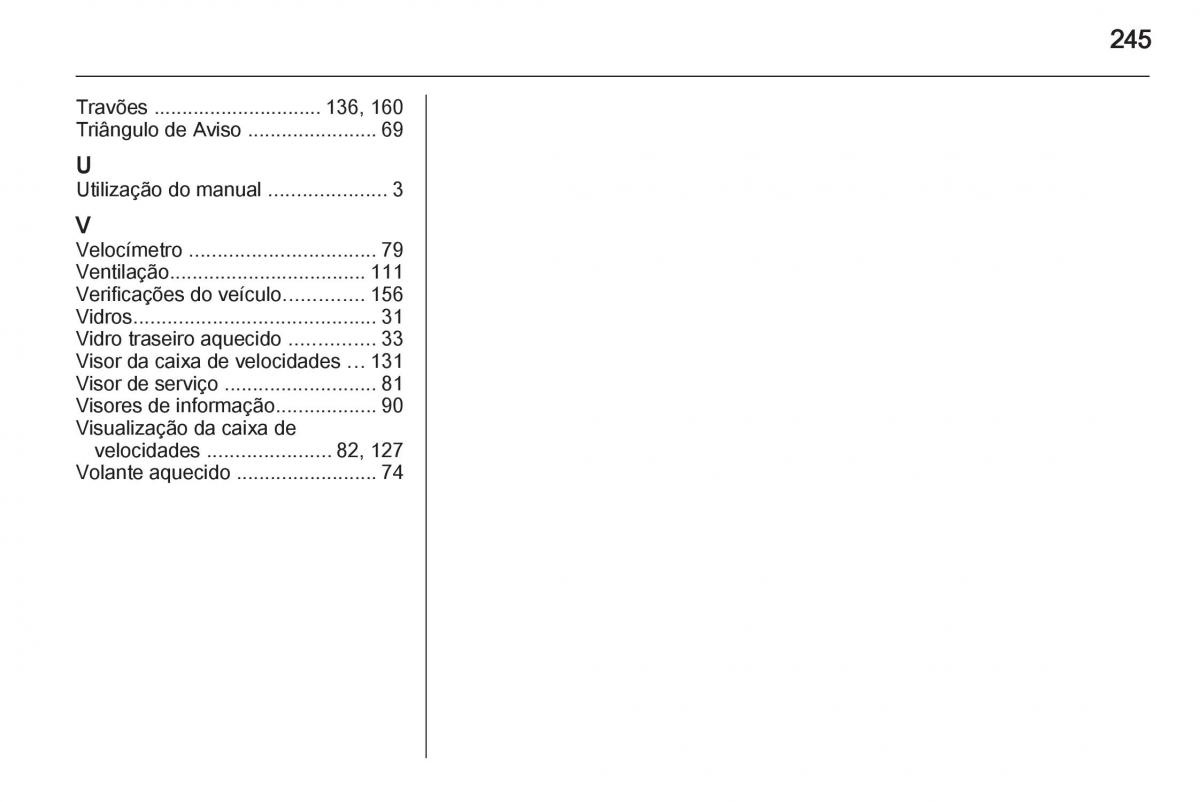 Opel Corsa D manual del propietario / page 247