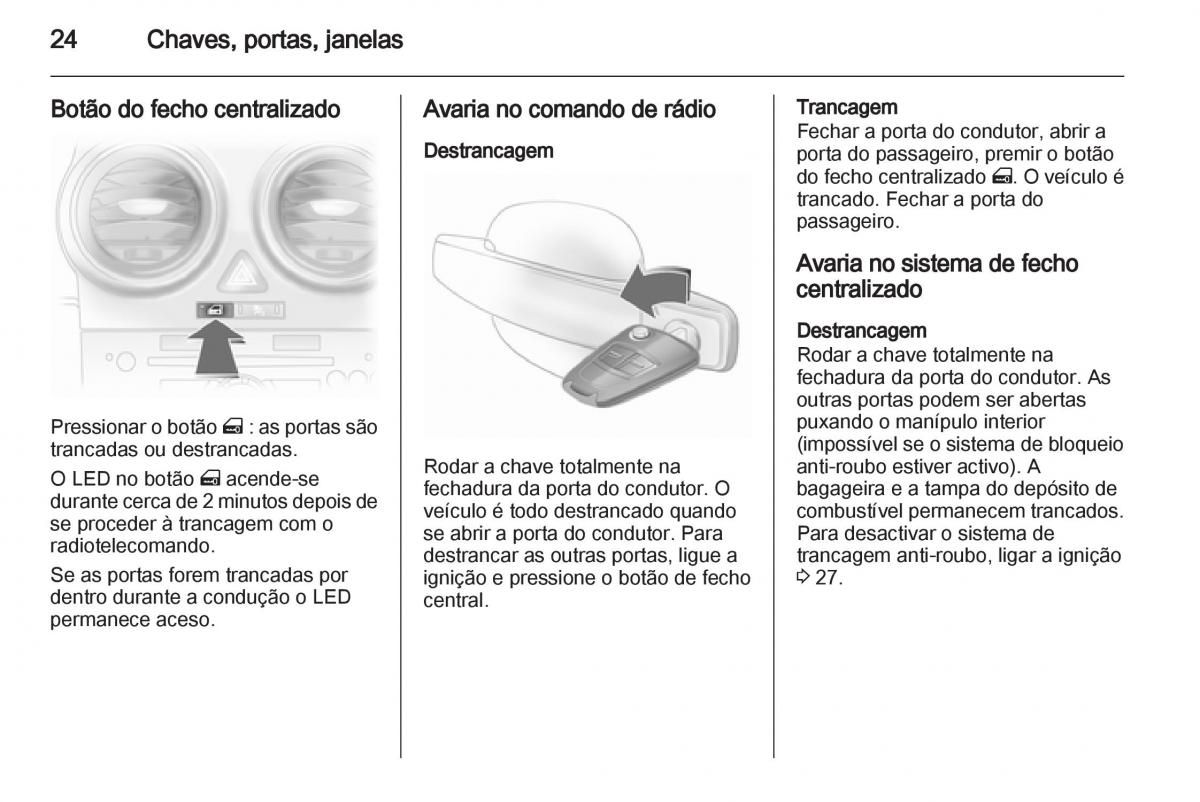 Opel Corsa D manual del propietario / page 26