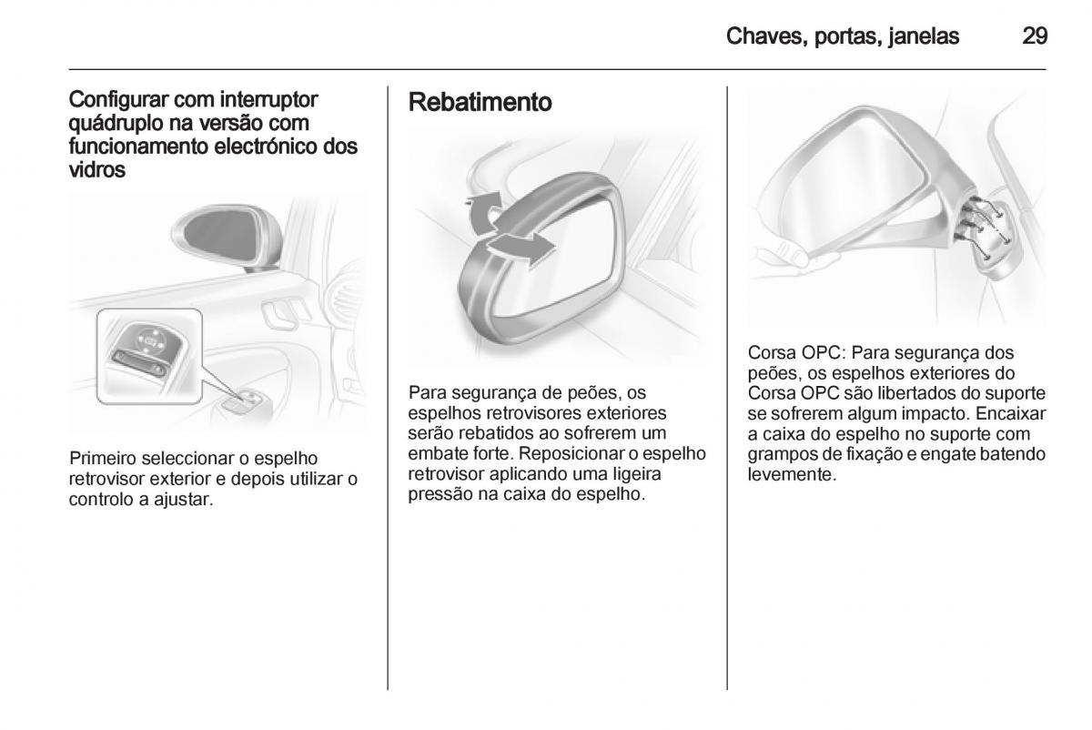 Opel Corsa D manual del propietario / page 31