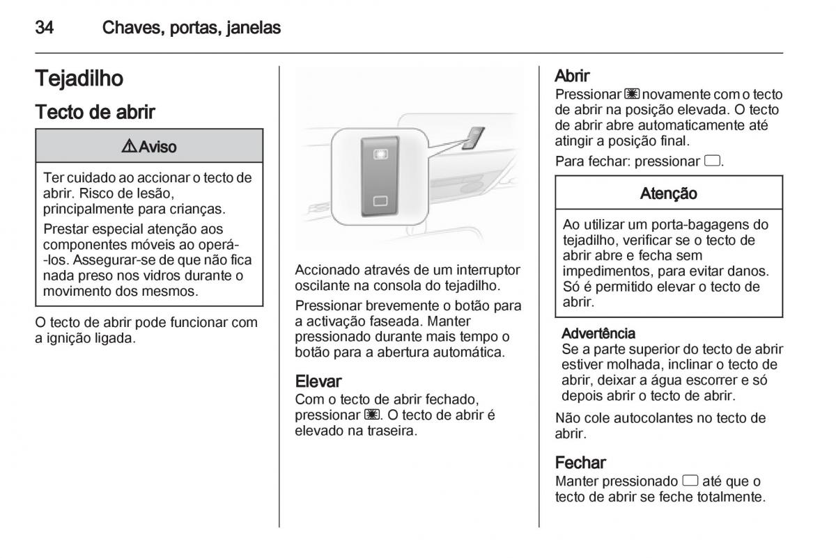 Opel Corsa D manual del propietario / page 36