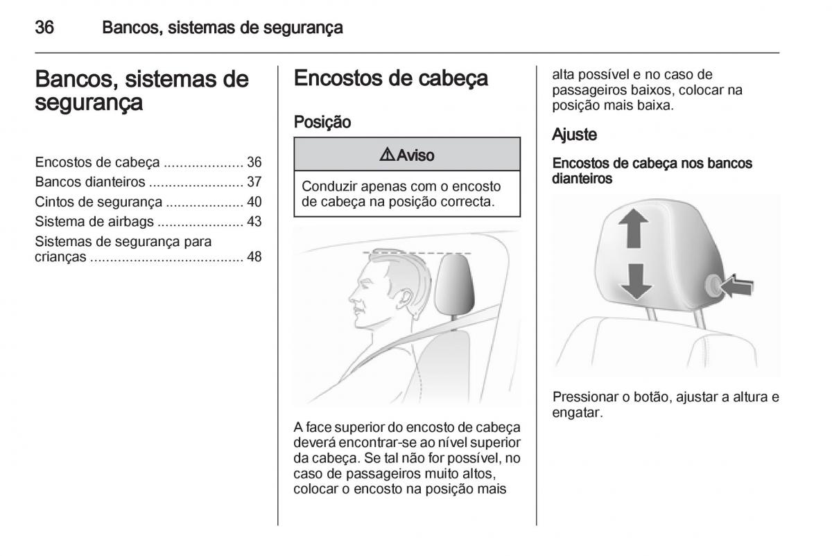 Opel Corsa D manual del propietario / page 38