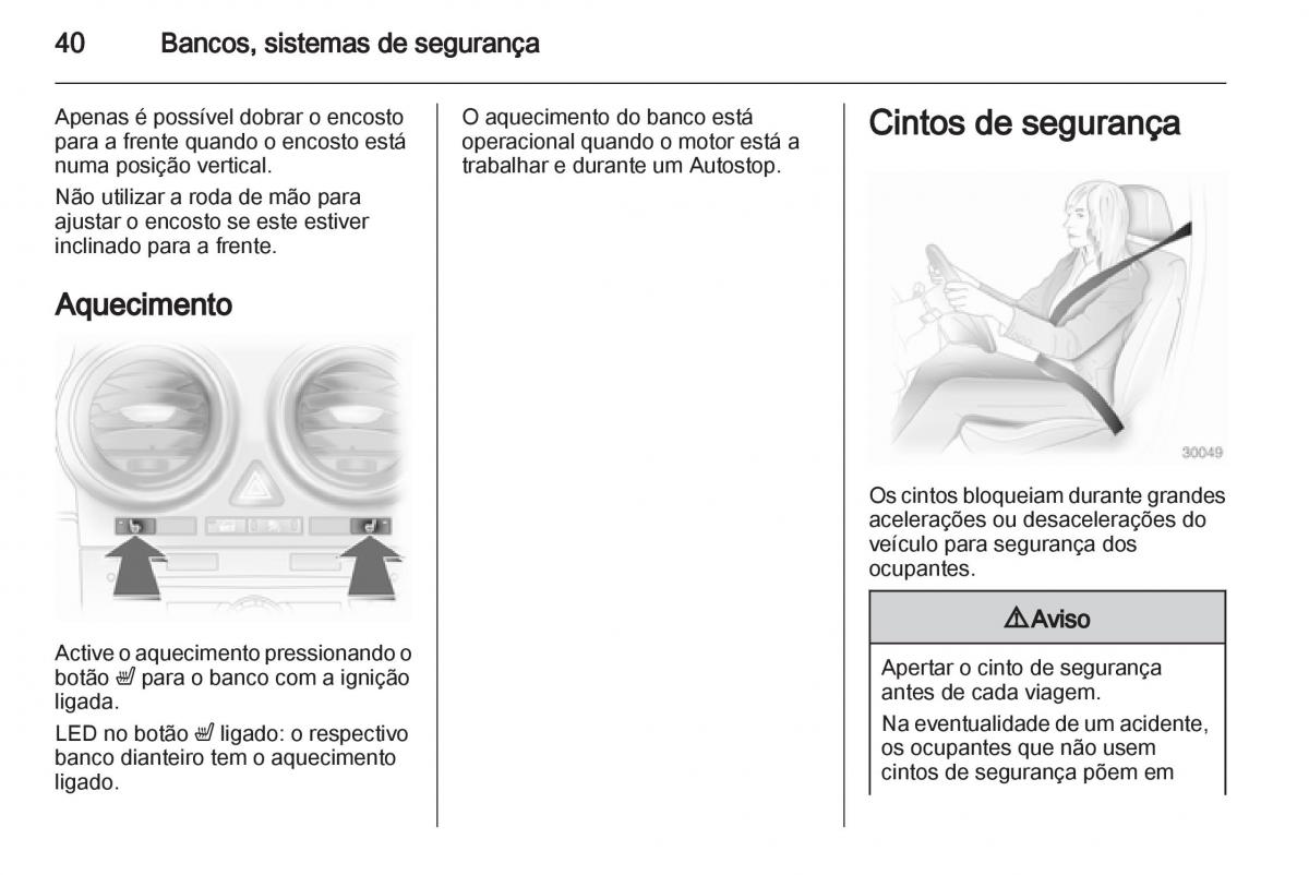 Opel Corsa D manual del propietario / page 42