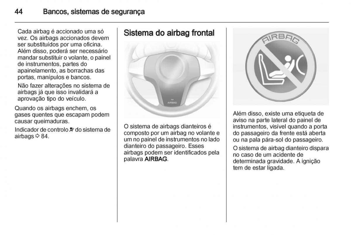 Opel Corsa D manual del propietario / page 46