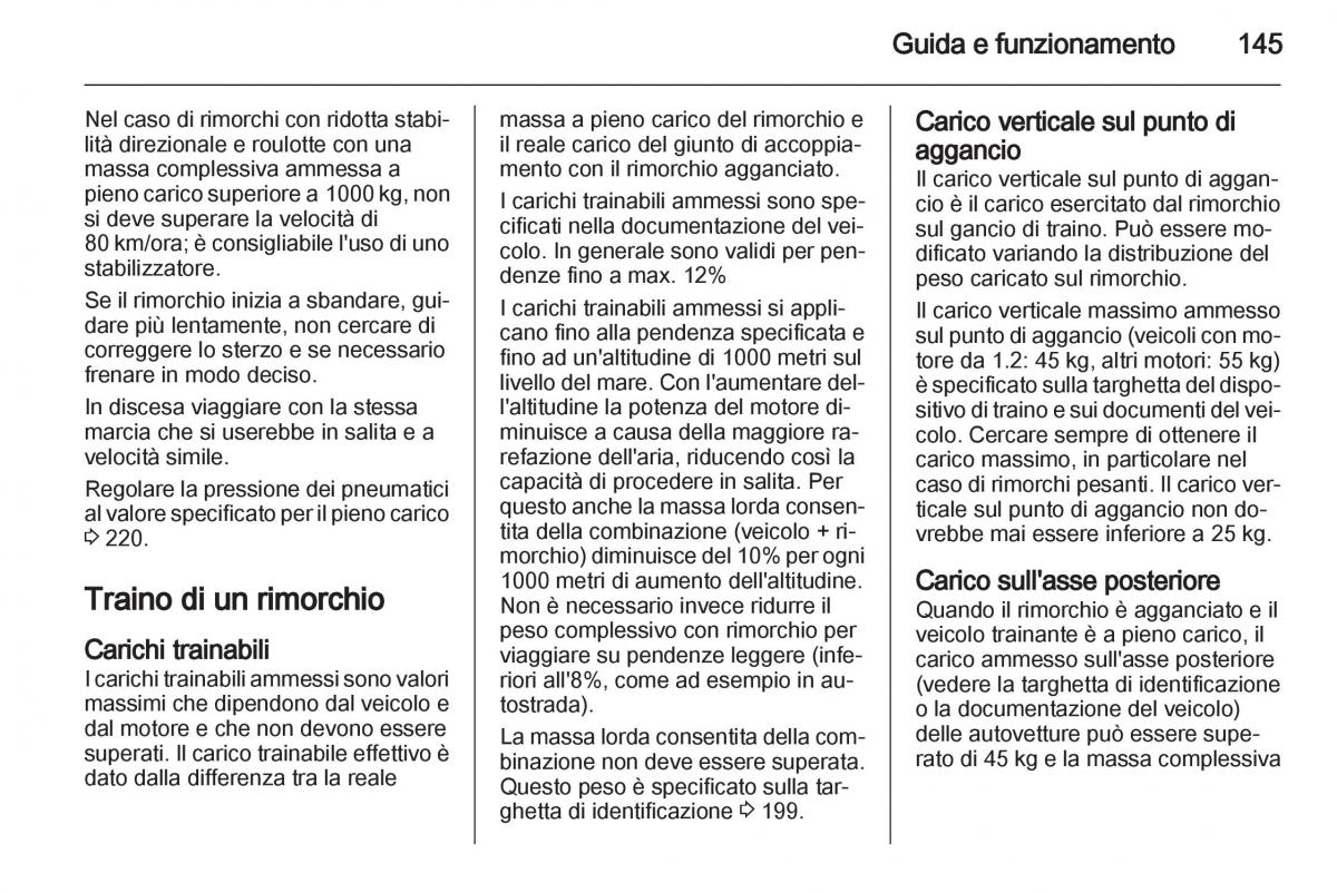 Opel Corsa D manuale del proprietario / page 147