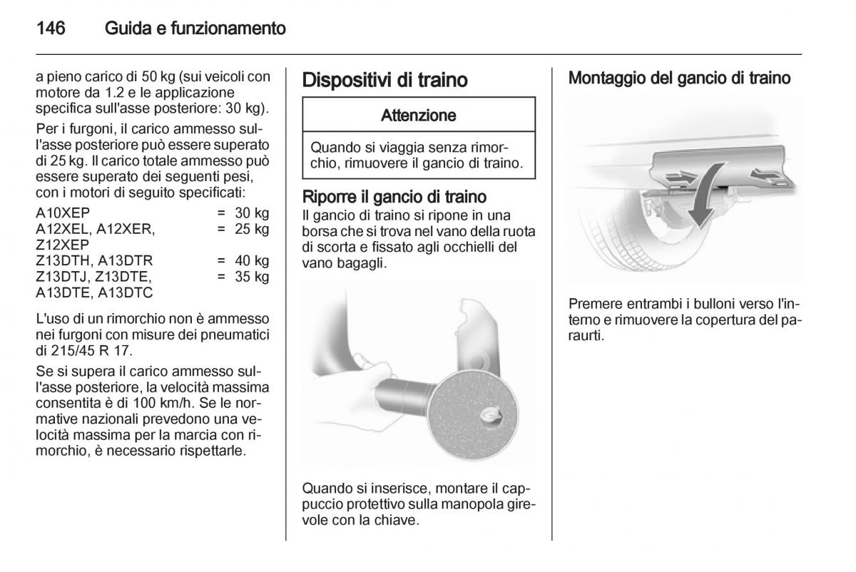 Opel Corsa D manuale del proprietario / page 148