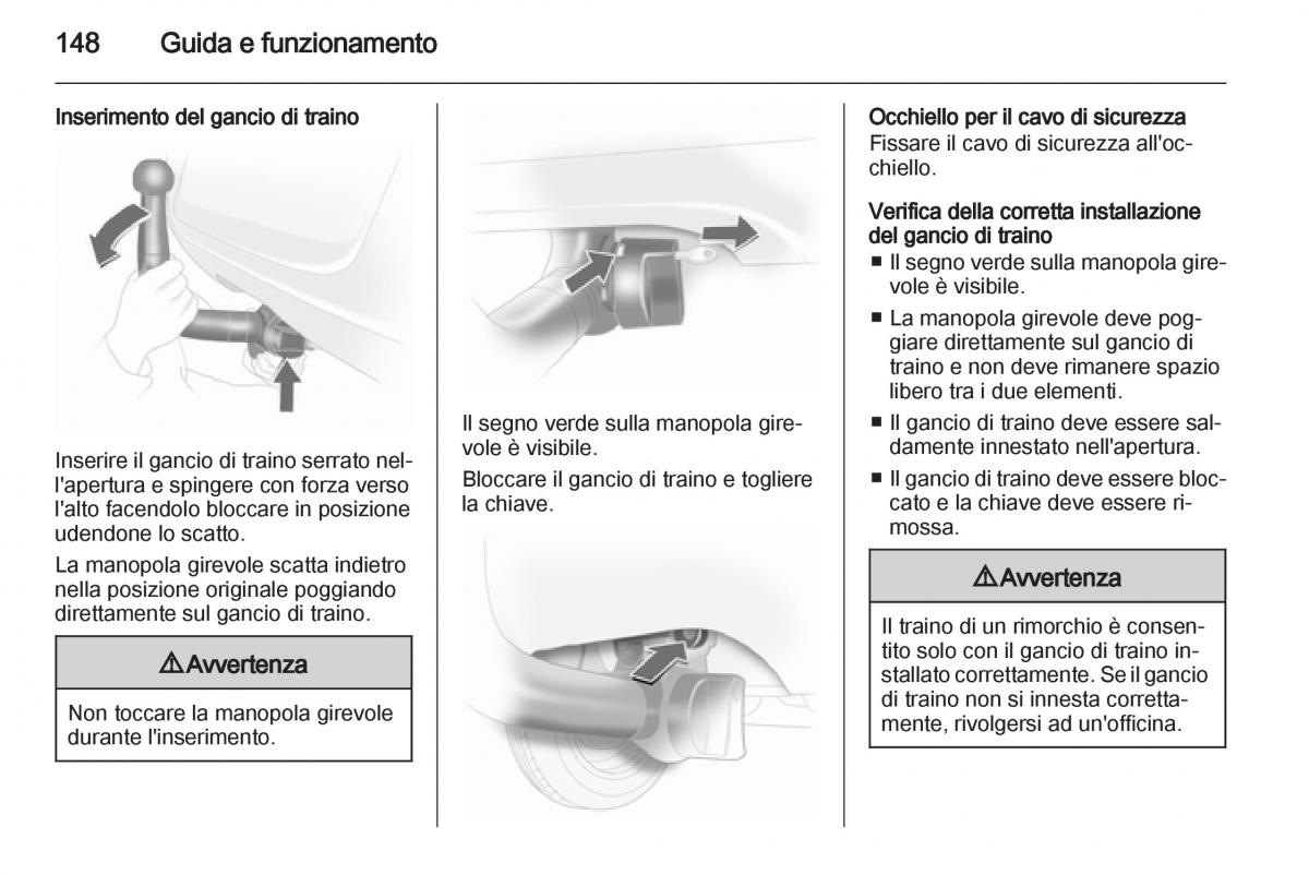 Opel Corsa D manuale del proprietario / page 150