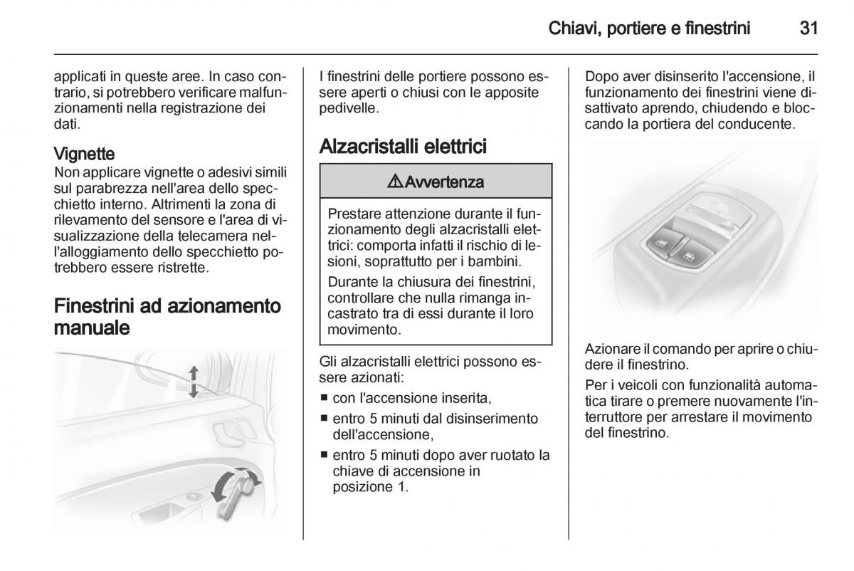 Opel Corsa D manuale del proprietario / page 33