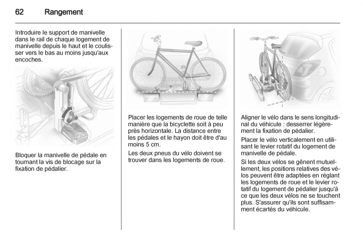 Opel Corsa D manuel du proprietaire / page 64