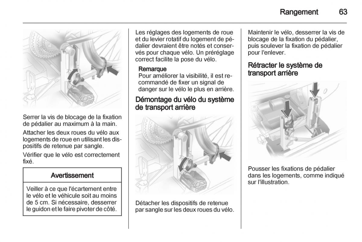 Opel Corsa D manuel du proprietaire / page 65